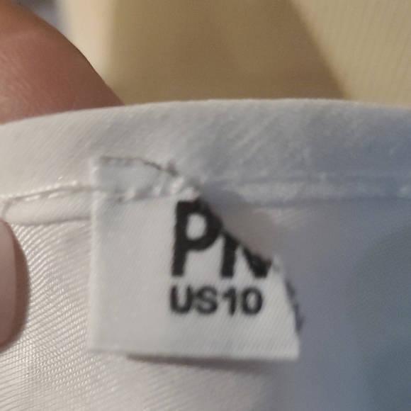 Princess Polly Paigy Set White Pant Set with Minimalist Design - Picture 9 of 14